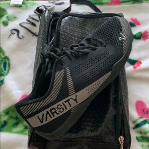 Varsity black cheer shoes.. worn 1 cheer season.